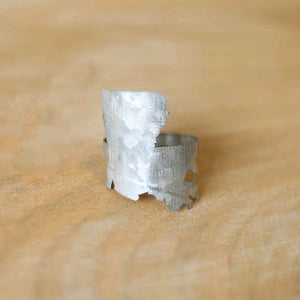 Galvanized Louisiana Napkin Ring