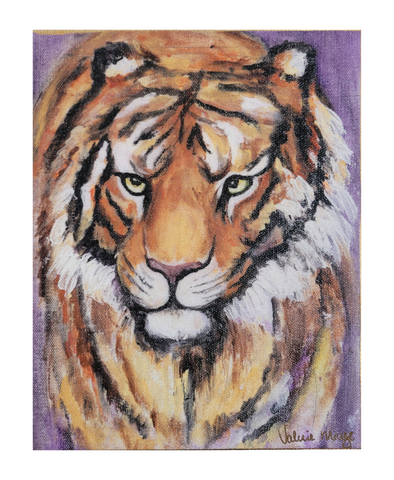 "Geaux Tigers" Canvas Fine Art Reproduction