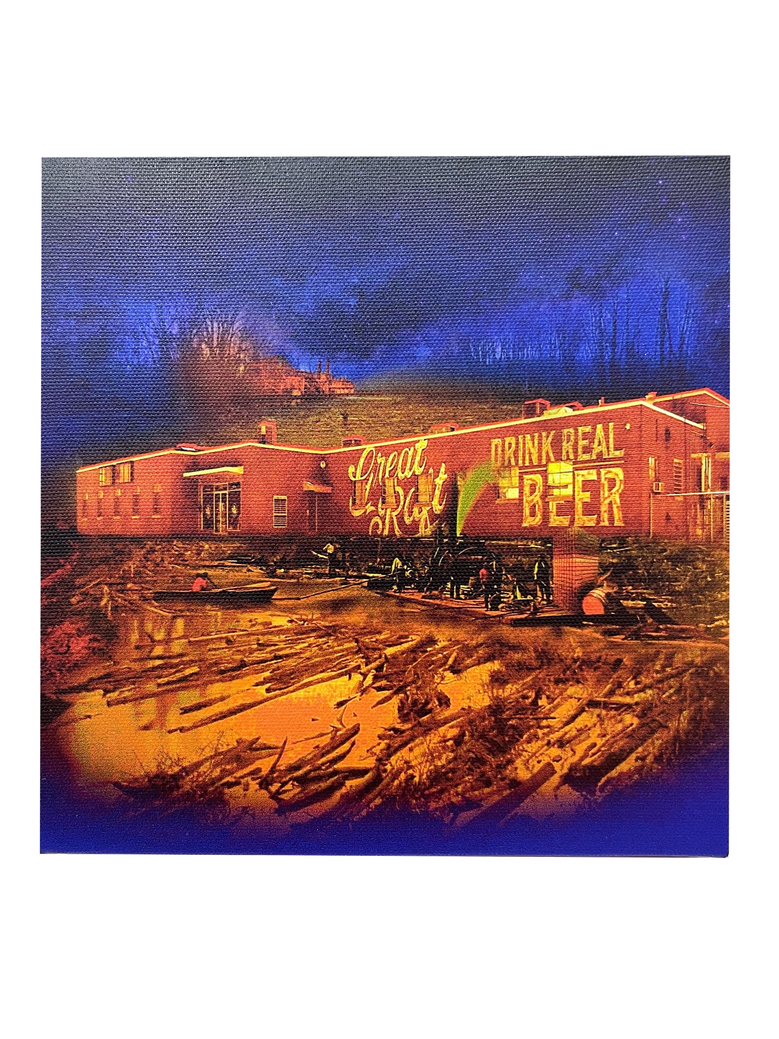 "Great Raft Brewing" 12x12