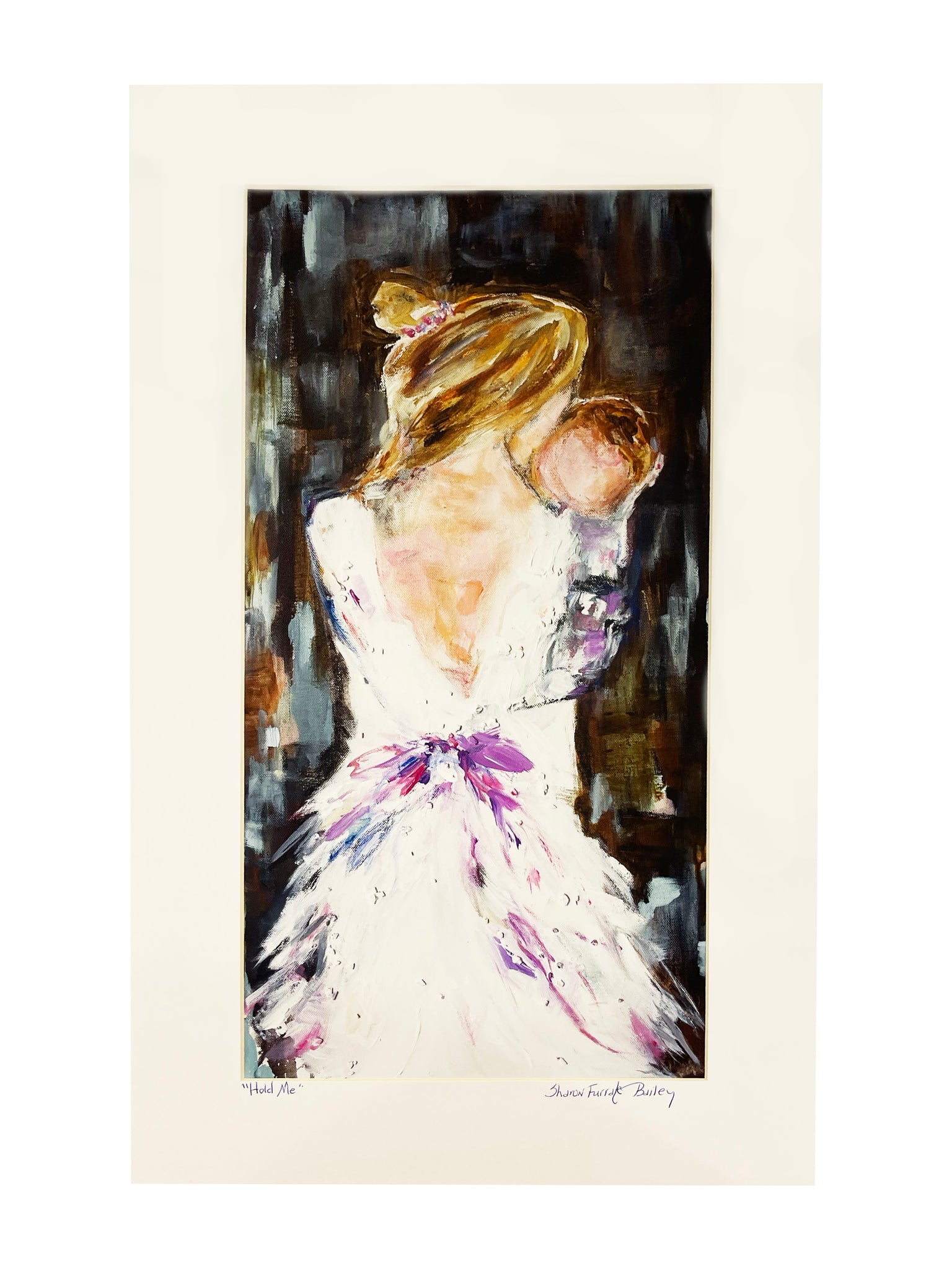 "Hold Me" Matted Art Print 13x20