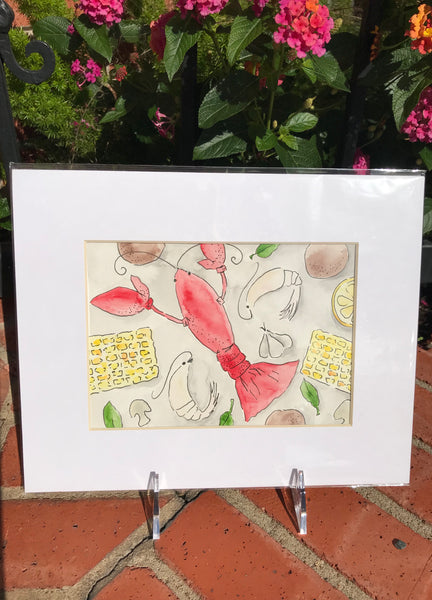 "Crawfish Platter" - 318 Art and Garden
