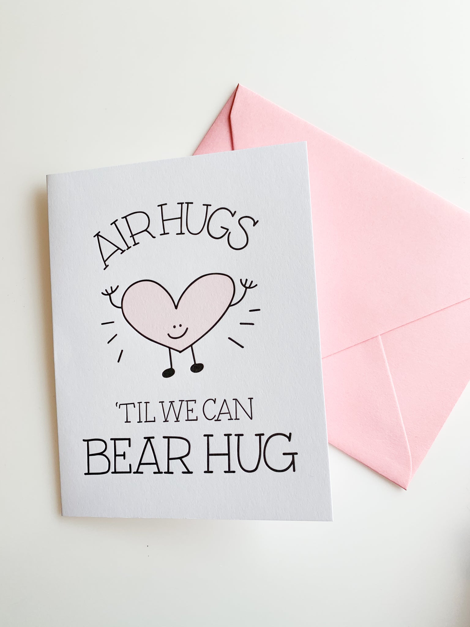 "Air Hugs" Greeting Card