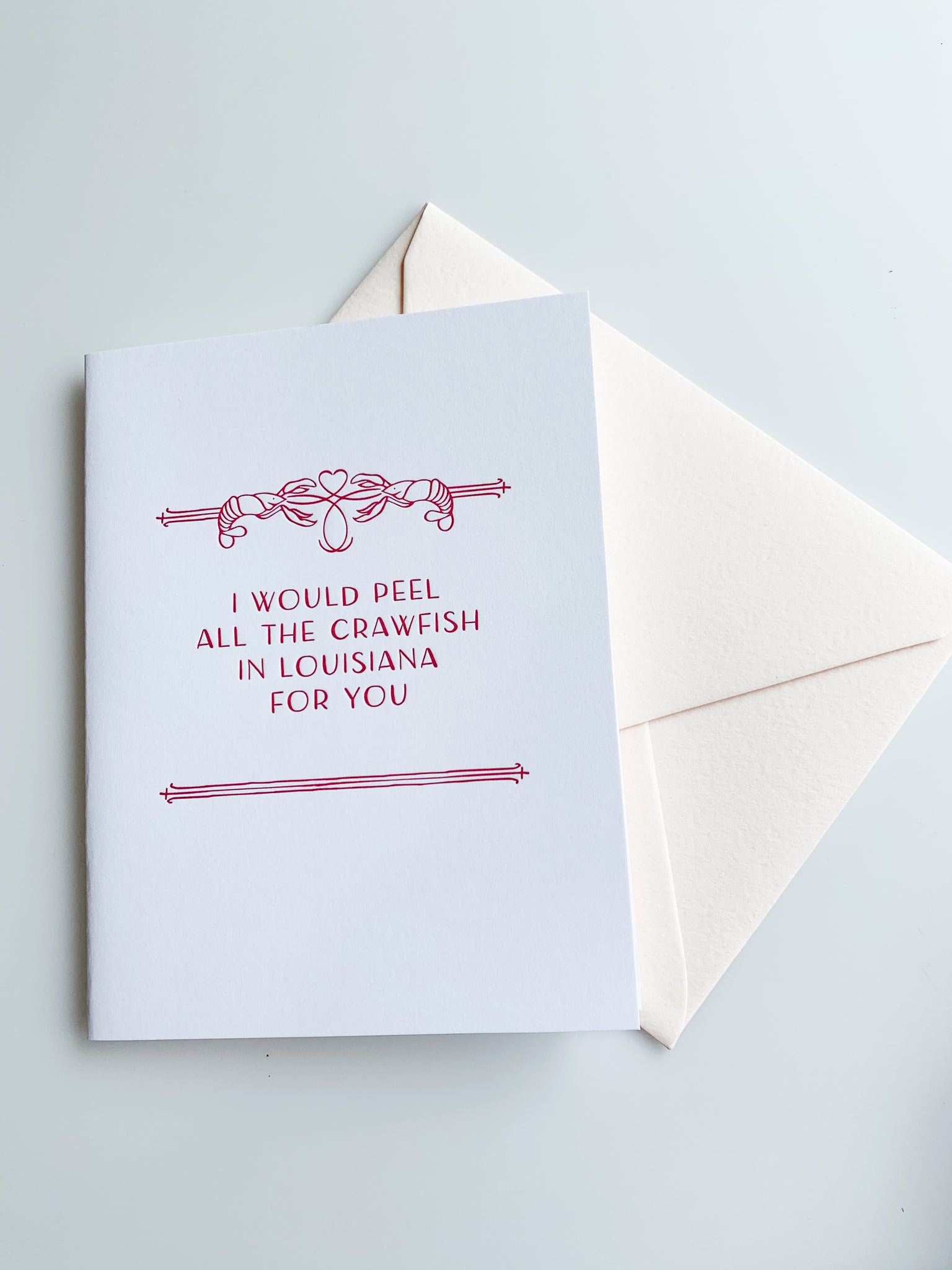 "All the Crawfish" Greeting Card