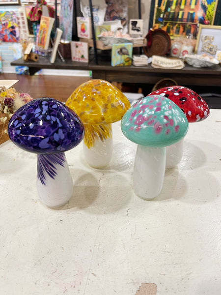 Glass Garden Mushrooms