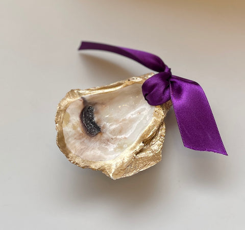 Mardi Gras Oyster Ornament