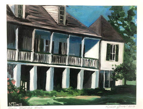 "Melrose House" Print 8 x 10