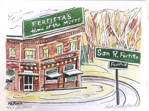 "Fertitta's" Print 9 x 12