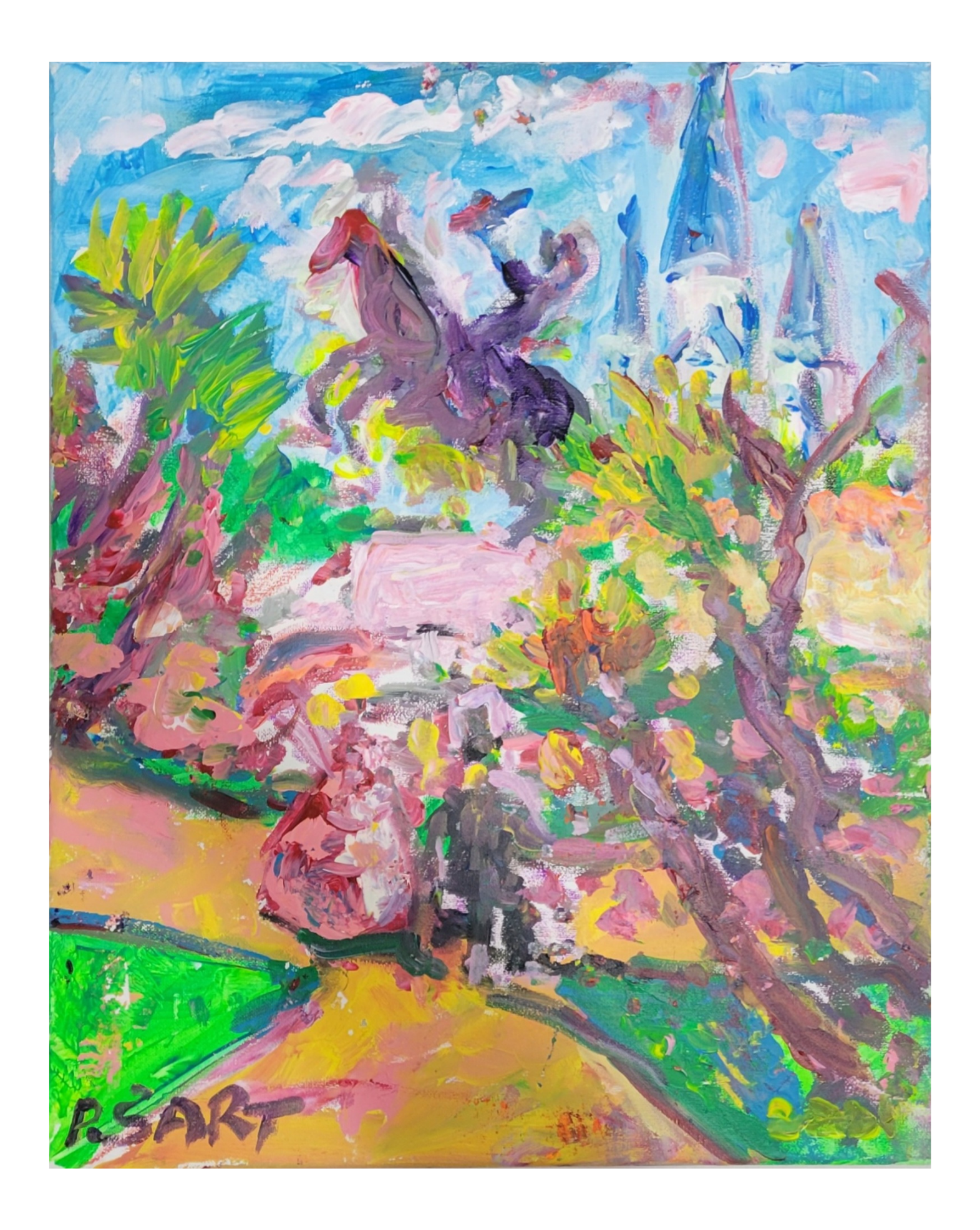 "Jackson Square" by Partick Sart 16x20