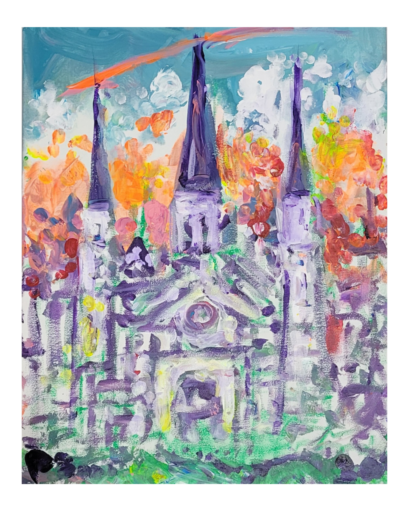 "Jackson Square" by Partick Sart 16x20