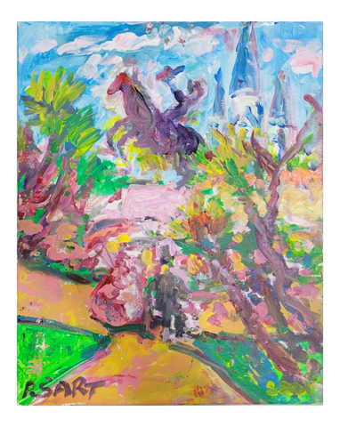 "Jackson Square" by Partick Sart 16x20