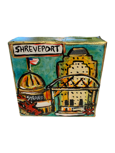 Shreveport Mini Painting - 318 Art and Garden