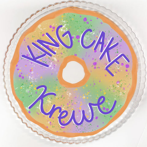King Cake Krewe Platters