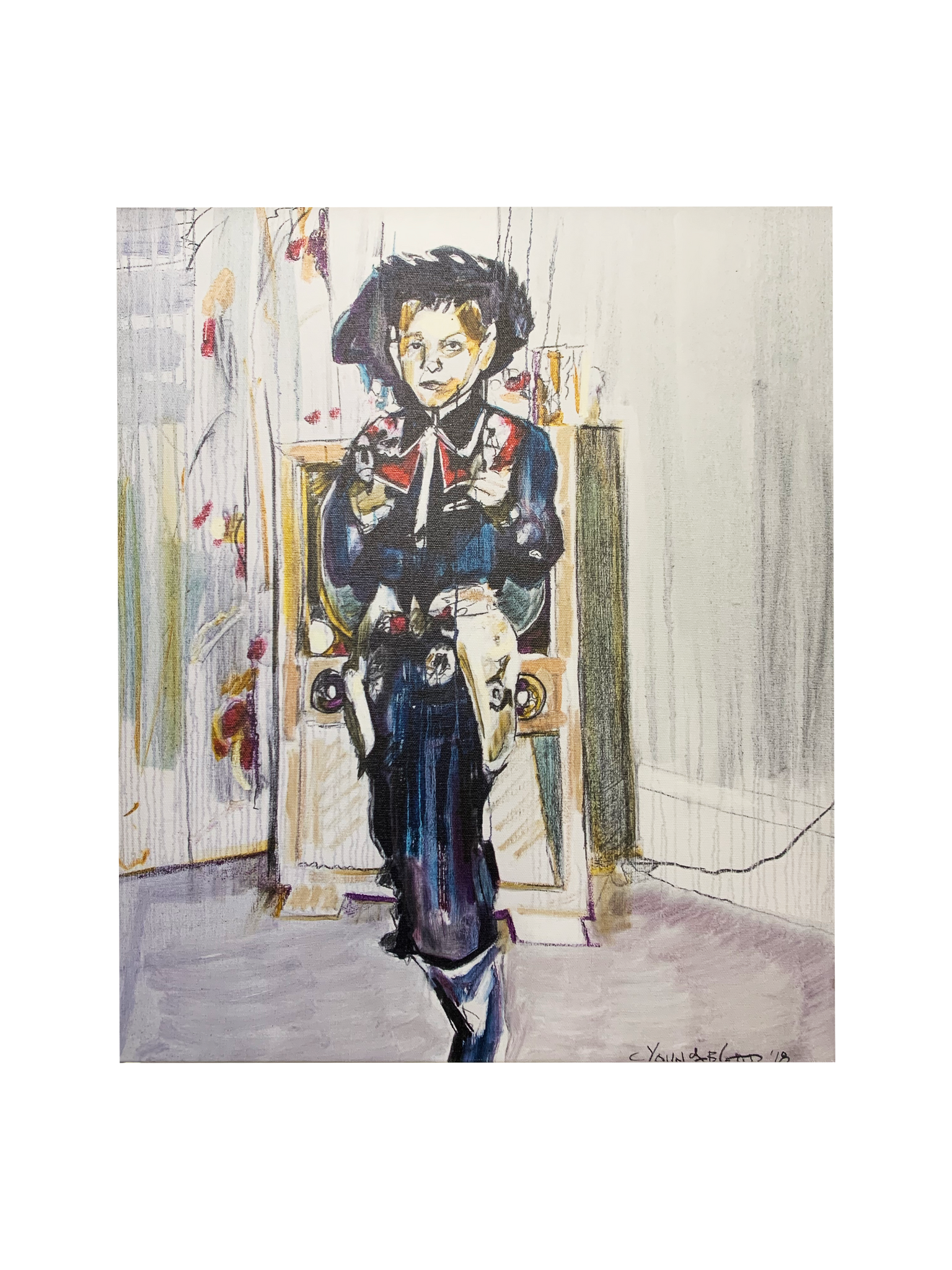 LA Cowboy (Reproduction) 16X20