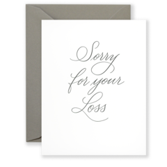 "Sorry for your Loss" Sympathy Card