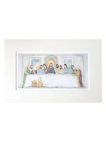 "The Last Supper" Artist Enhanced Print 16x20