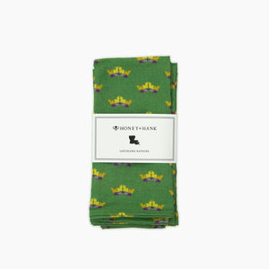 Louisiana Crowns Napkins - Mardi Gras