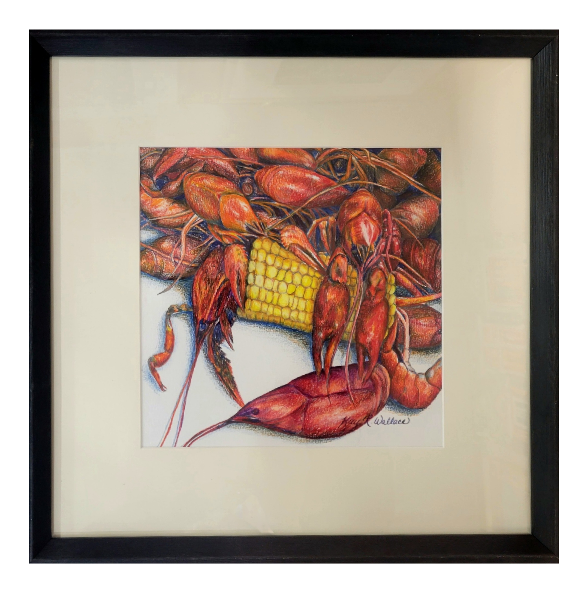"Corn Porn" Framed Original Art, 12x12