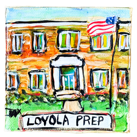 Loyola Prep Mini Painting