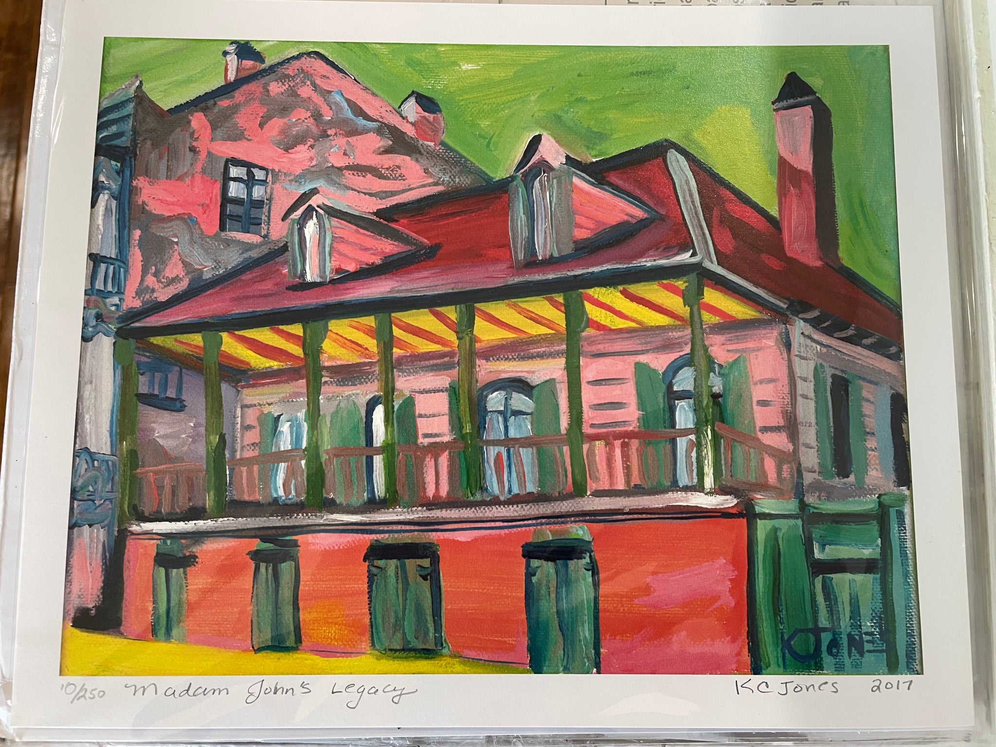 "Madam John's Legacy 10" Art Print 8x10