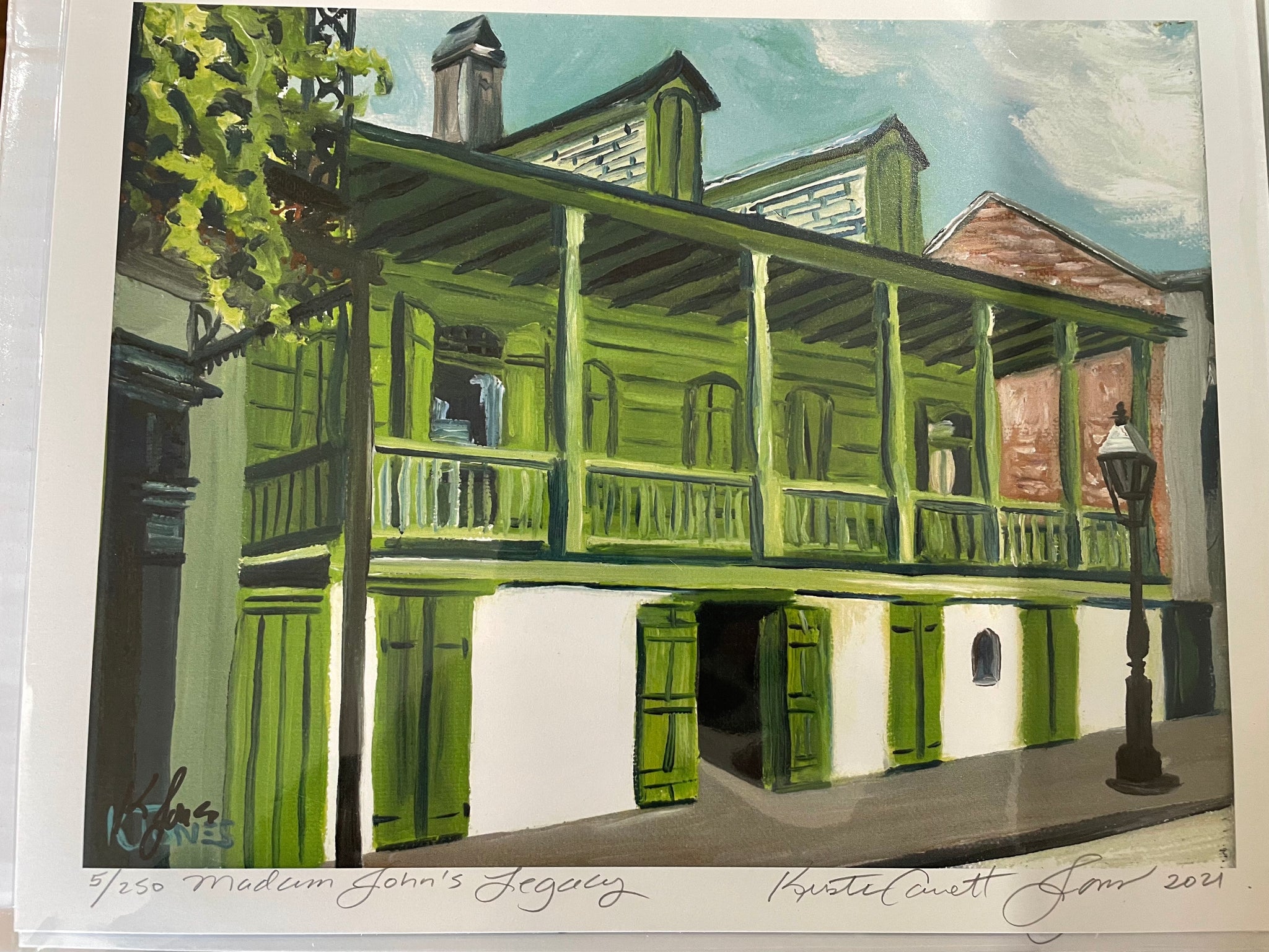 "Madam John's Legacy 5" Art Print 8x10