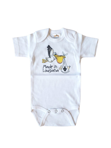 Made in Louisiana Onesie