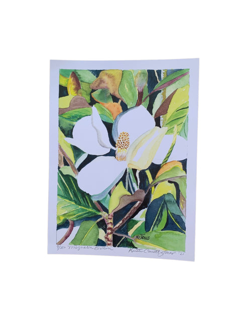 "Magnolia Blossom" Art Print 9x12