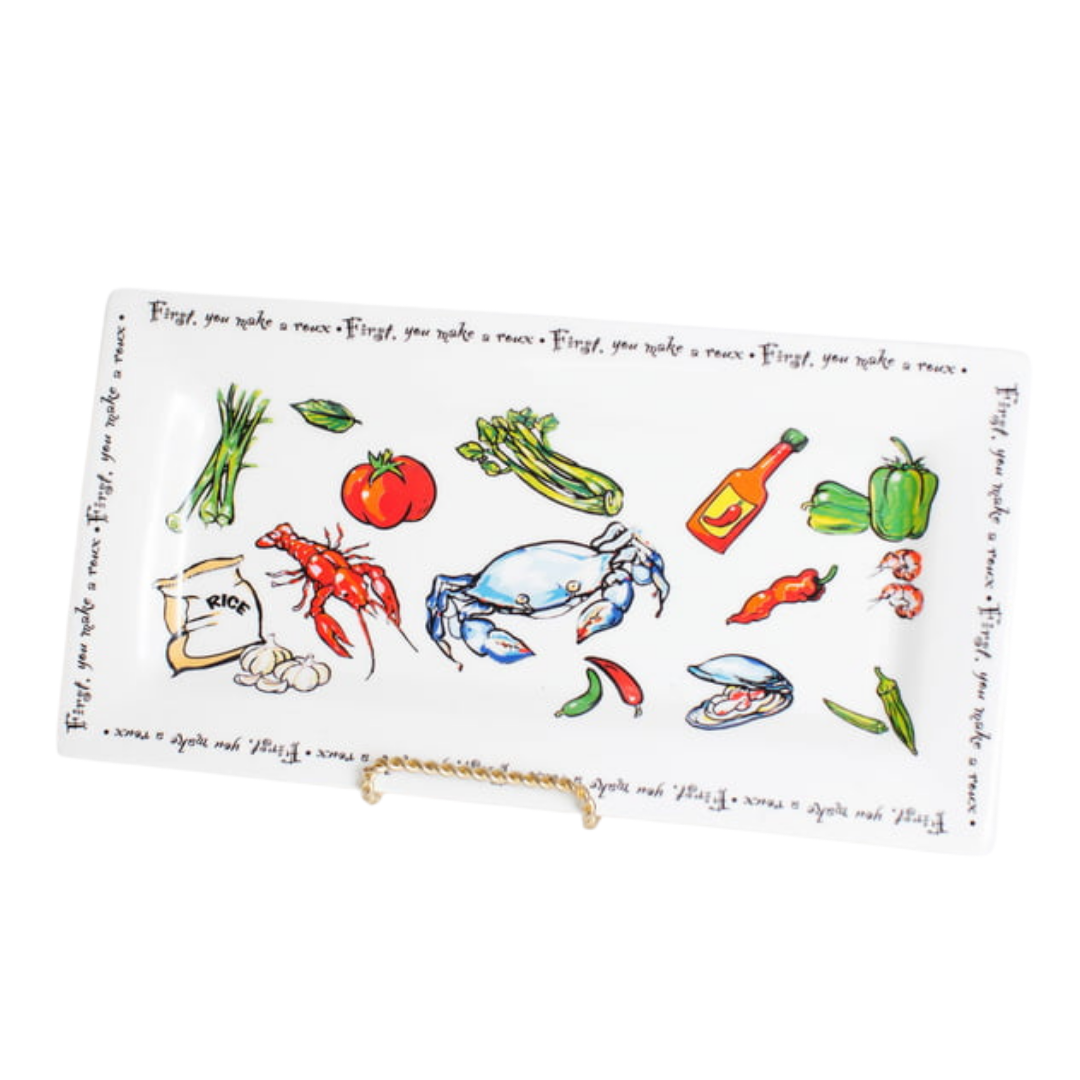 Make A Roux Rectangle Tray