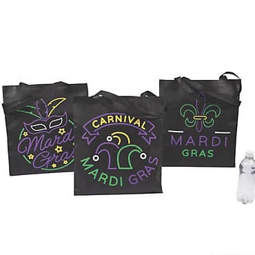 Mardi Gras Bead Tote