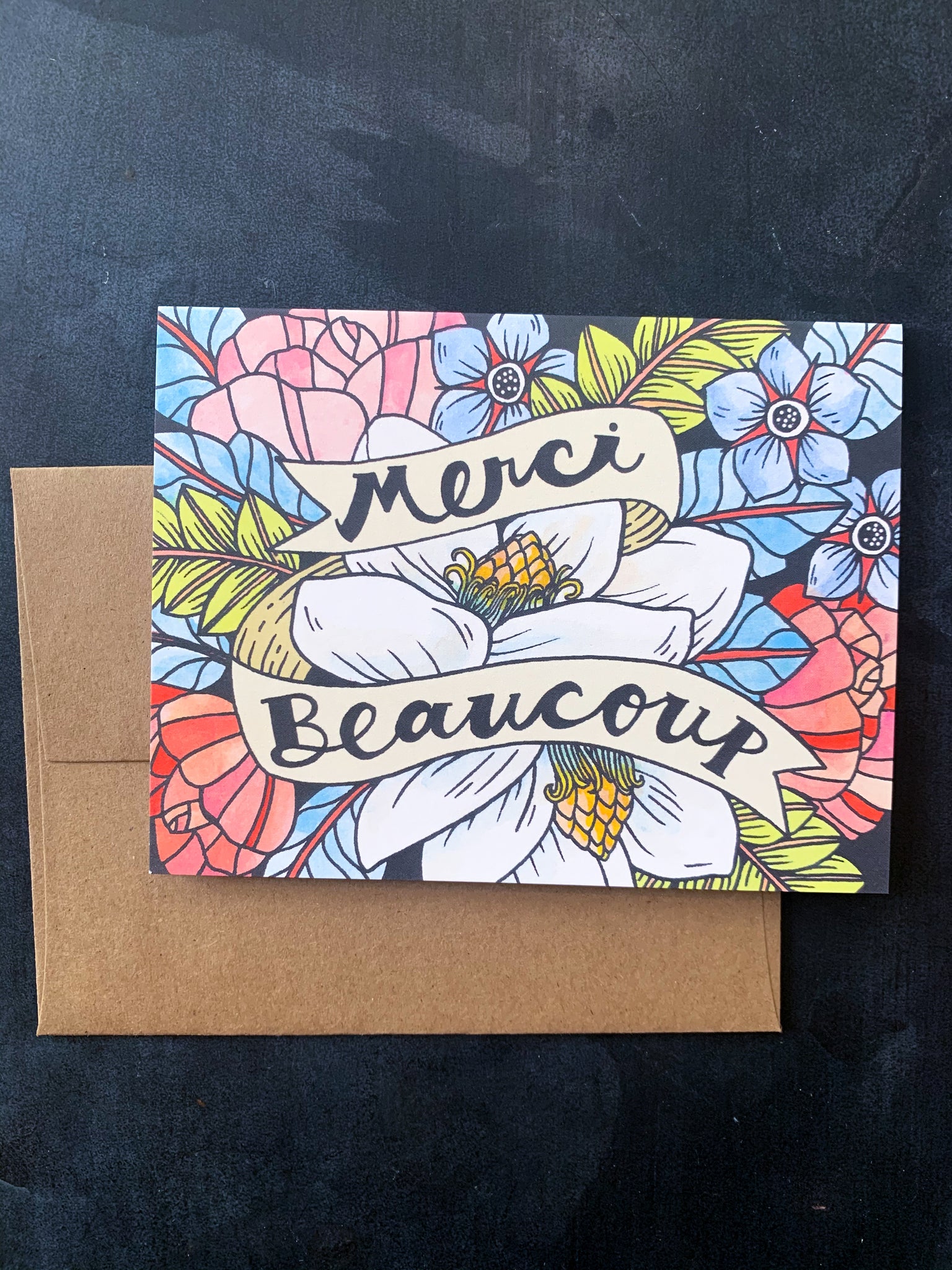 Merci Beaucoup Card