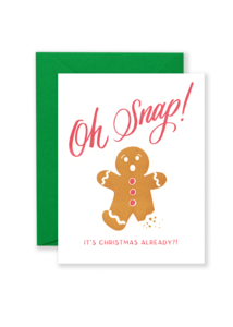"Oh Snap! It's Christmas Already?!" Holiday Greeting Card