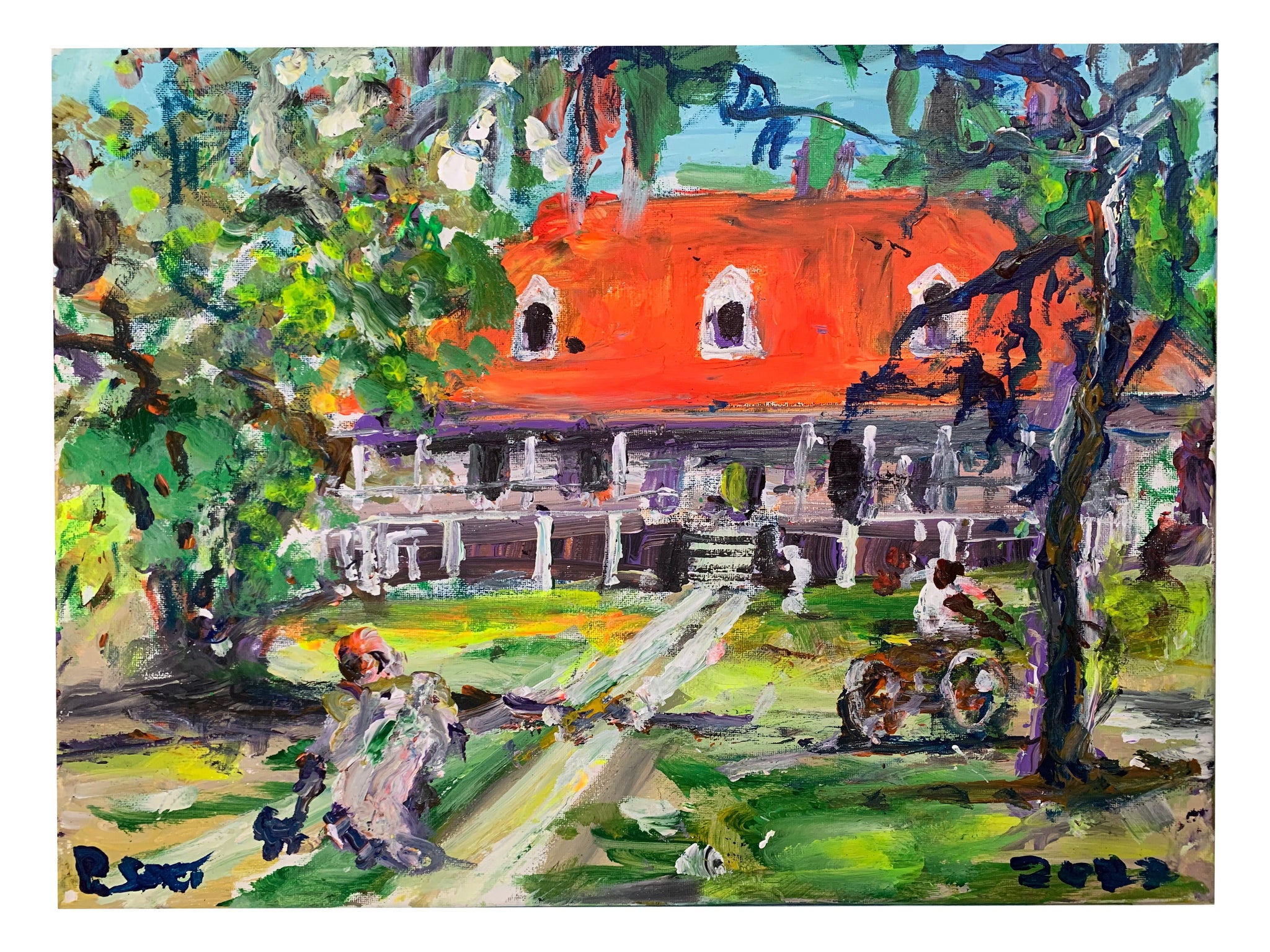 "Old St. Joseph's Plantation" 16x20