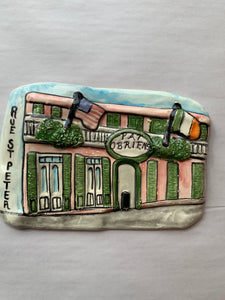 Pat O'Briens Plaque - 318 Art and Garden