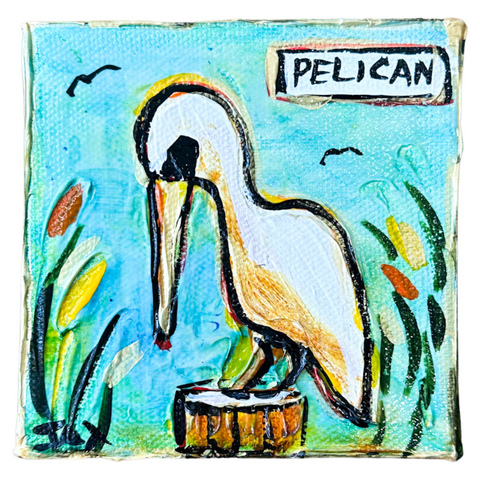 Pelican Mini Painting