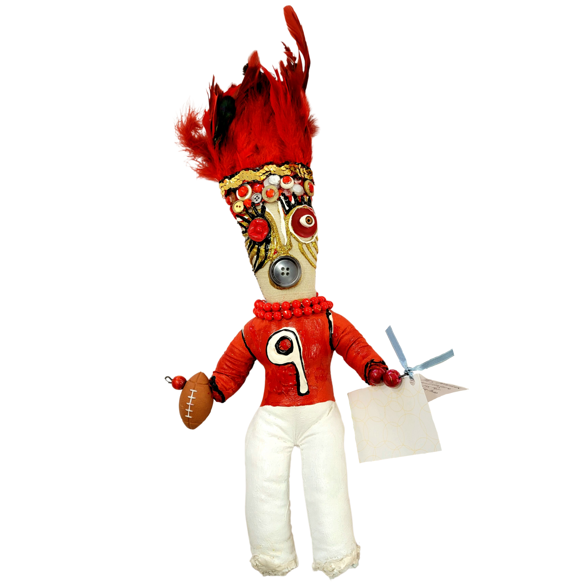 Red Crimson Good Juju Doll