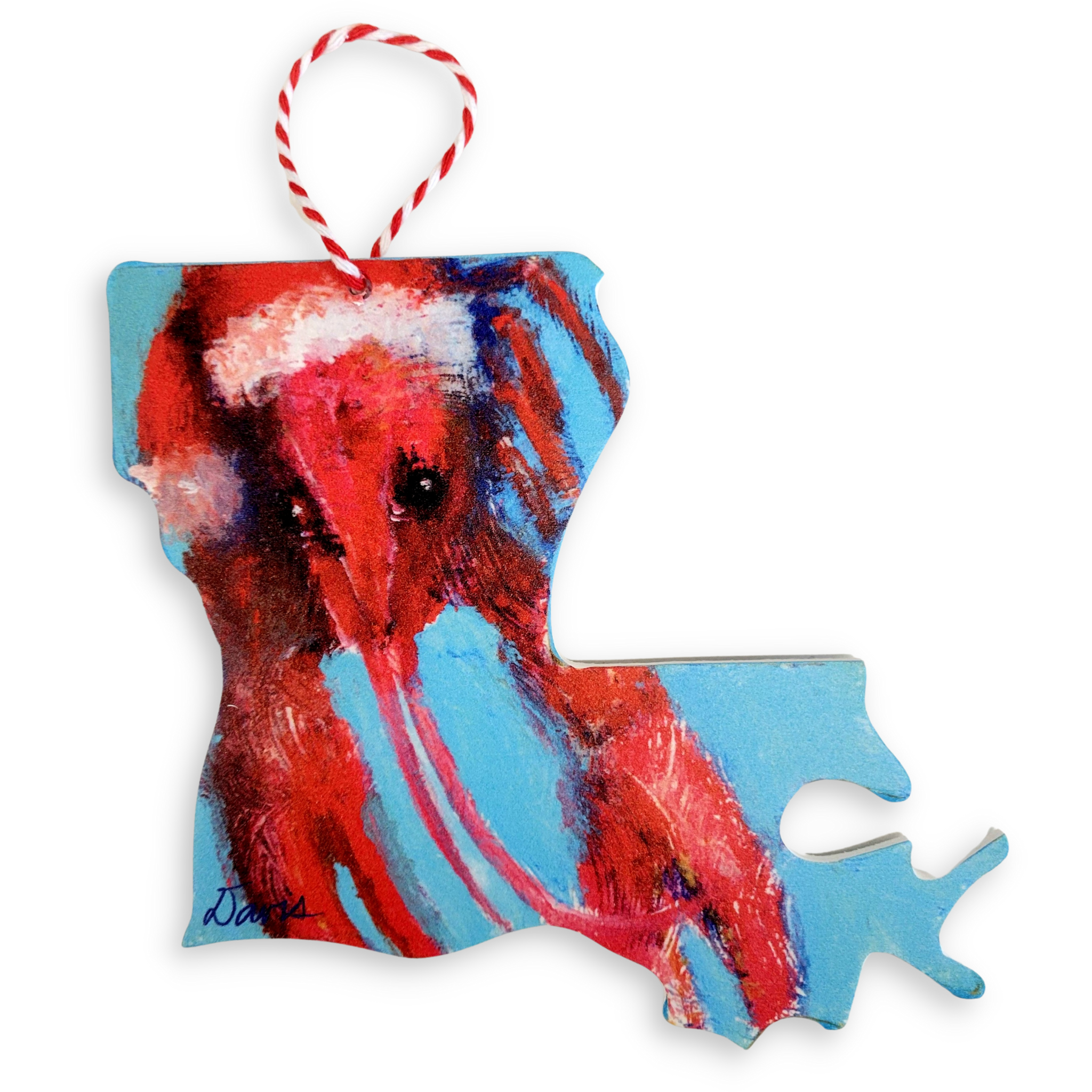 "Santa Claws" Ornament