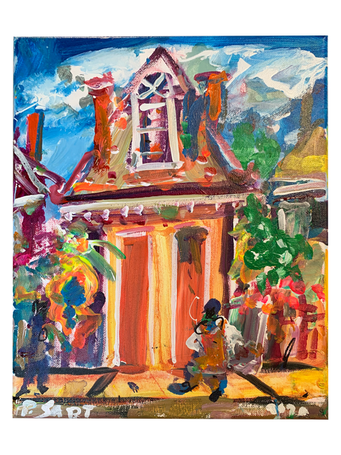 Creole Cottage No. 8 11X14 - 318 Art and Garden