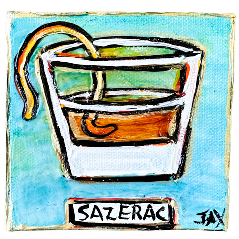 Sazerac Mini Painting