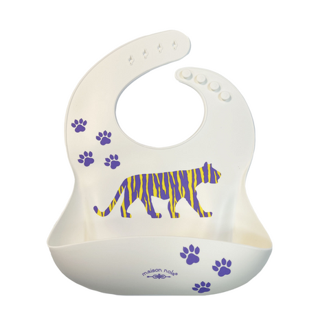 Tiger Silicone Bib