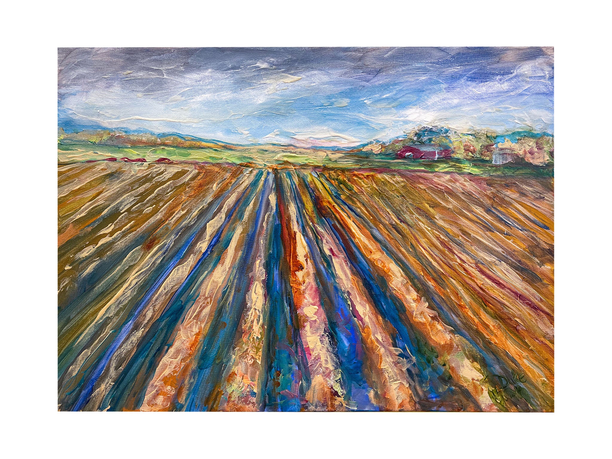 Spring Plowing 18X24
