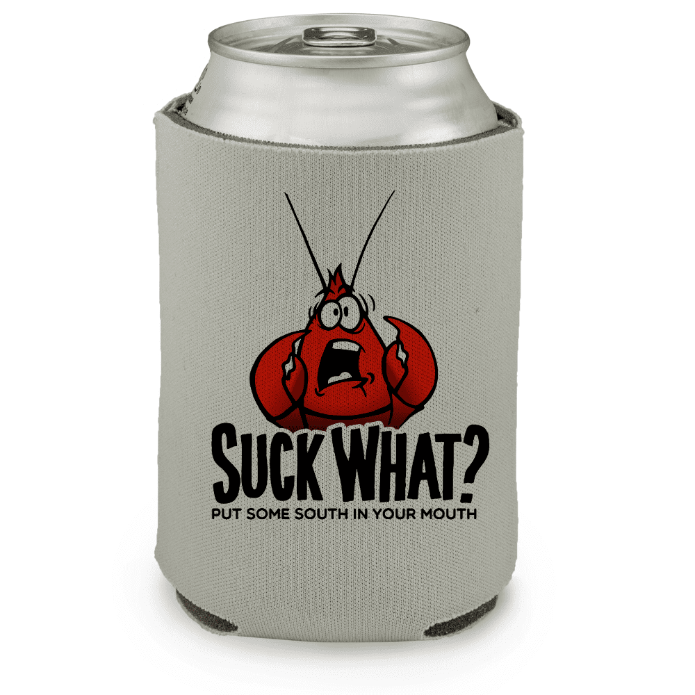 Suck What? Can Koozie