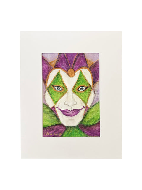 "The Jester" Giclee Print with Mat (8"x10")