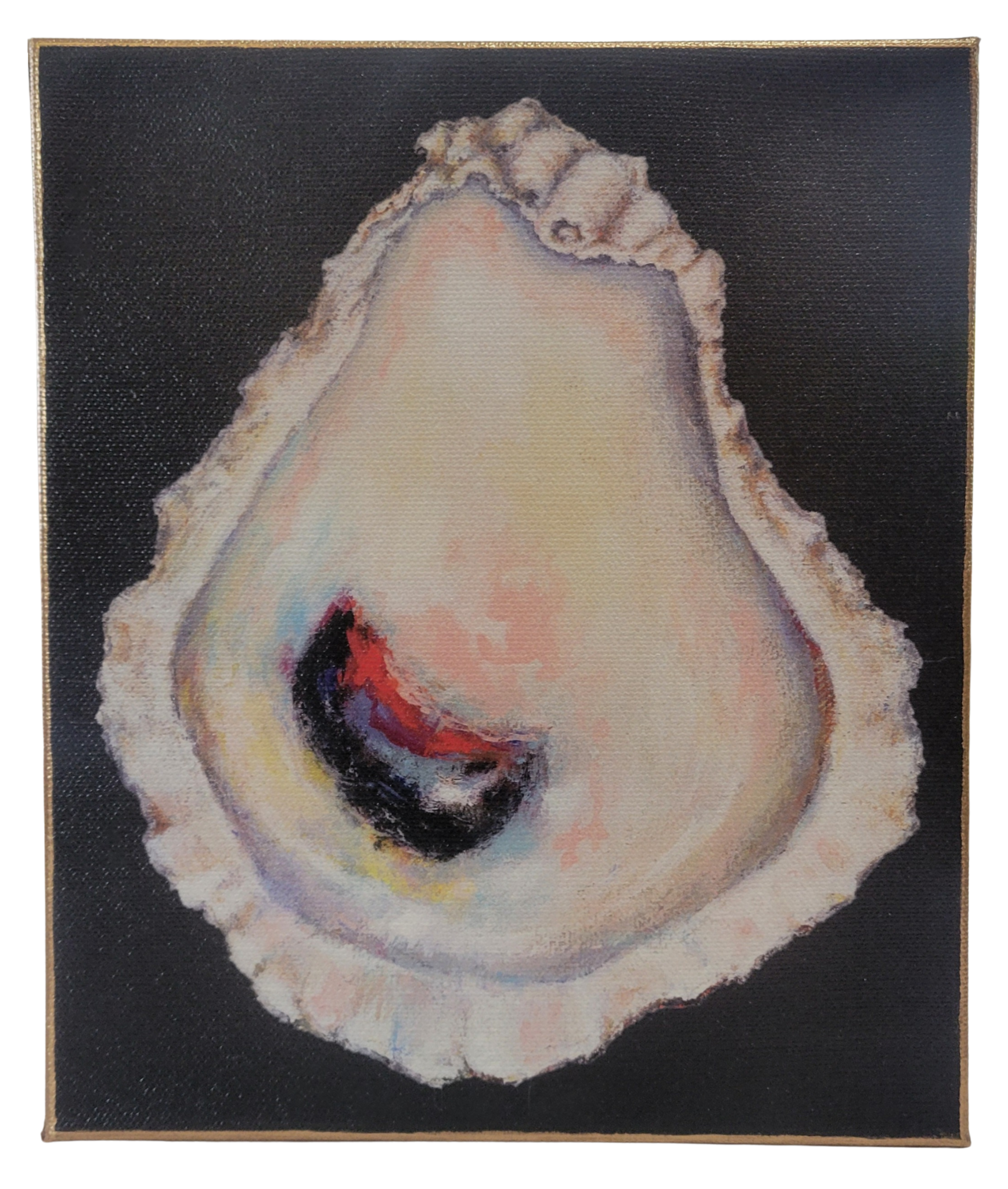 "Raw Oyster" Gallery Wrapped Canvas Reproduction 8x10