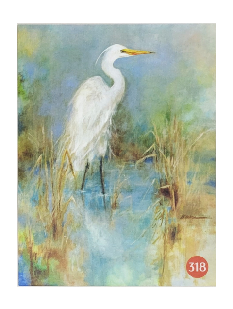 Great White Egret Postcard