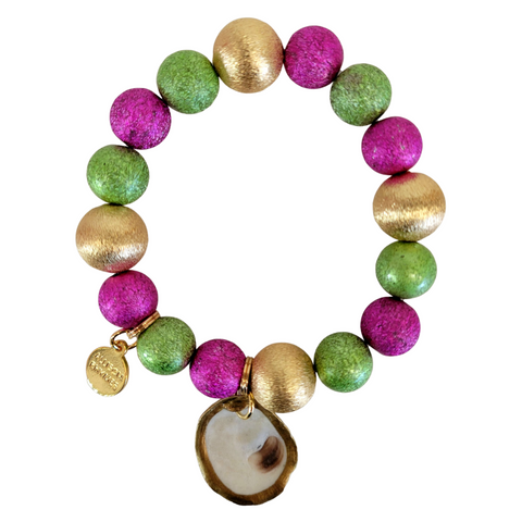 Mardi Gras Oyster Bracelet
