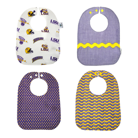 Tiger Baby Bibs by Brooks & Belle