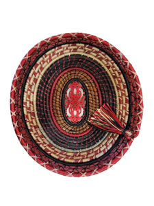 Long Pine Needle Handwoven Basket #15