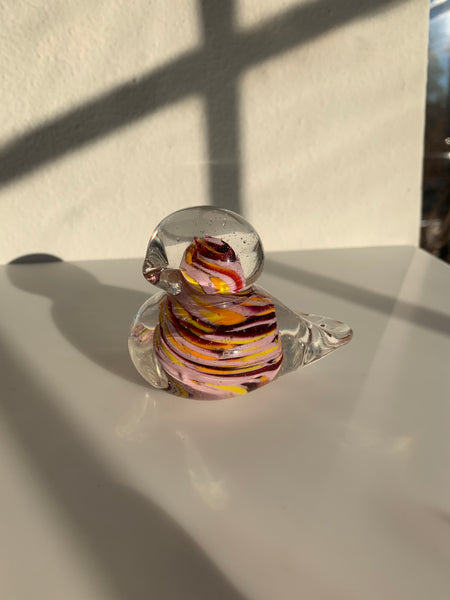 Glass Bird Paperweight - 318 Art and Garden