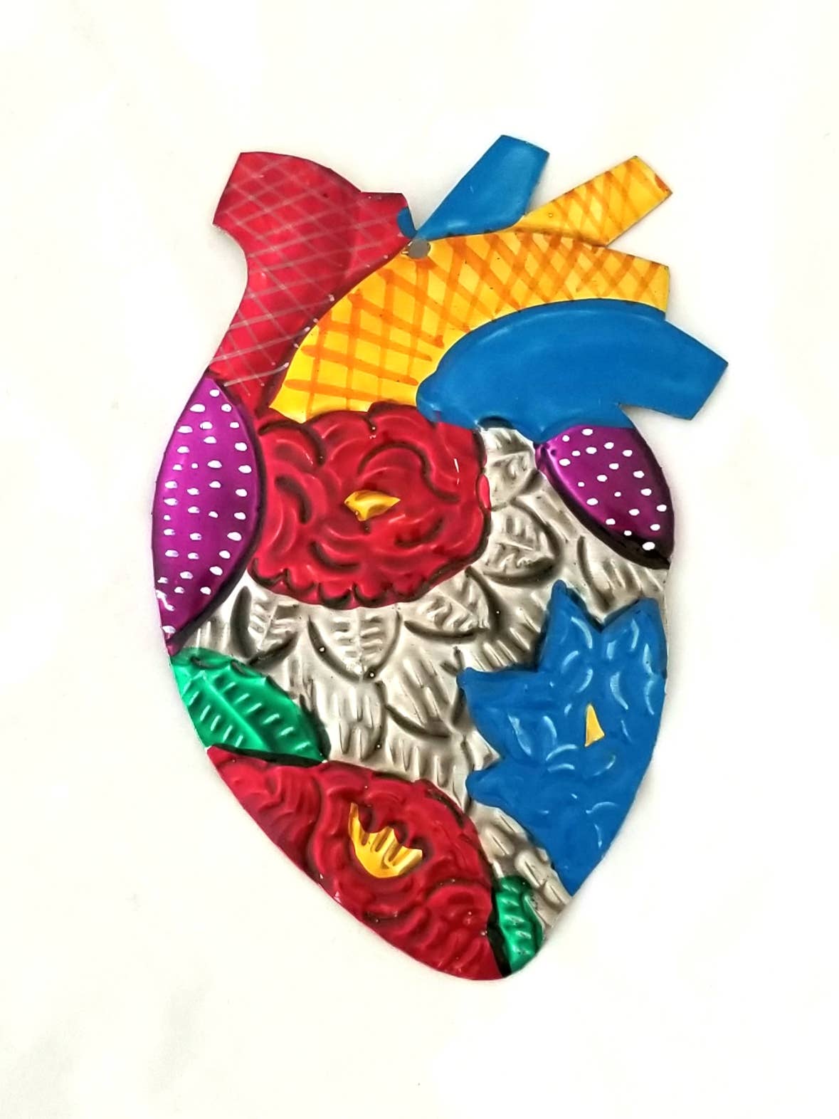 Tin Frida Inspired Heart