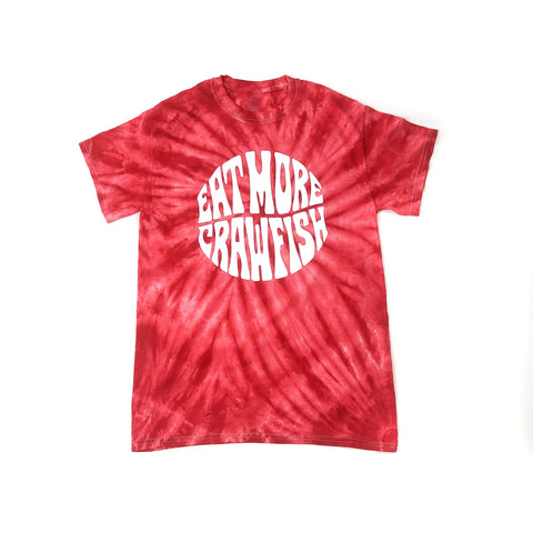 Eat More Crawfish Tie Dye Tee