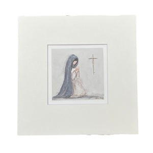 "Madonna and Child" Matted Fine Art Reproduction